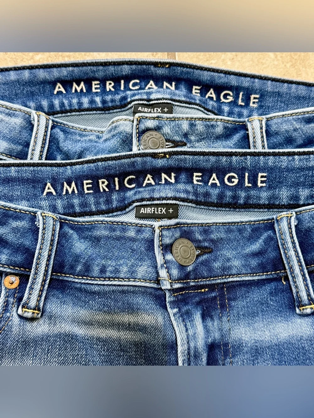 2 American Eagle Athletic Straight 36x32 AirFlex